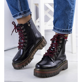 Schwarze Foria-Stiefel für Damen 1