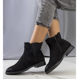 PA1 Schwarz isolierte Munira-Stiefel 1