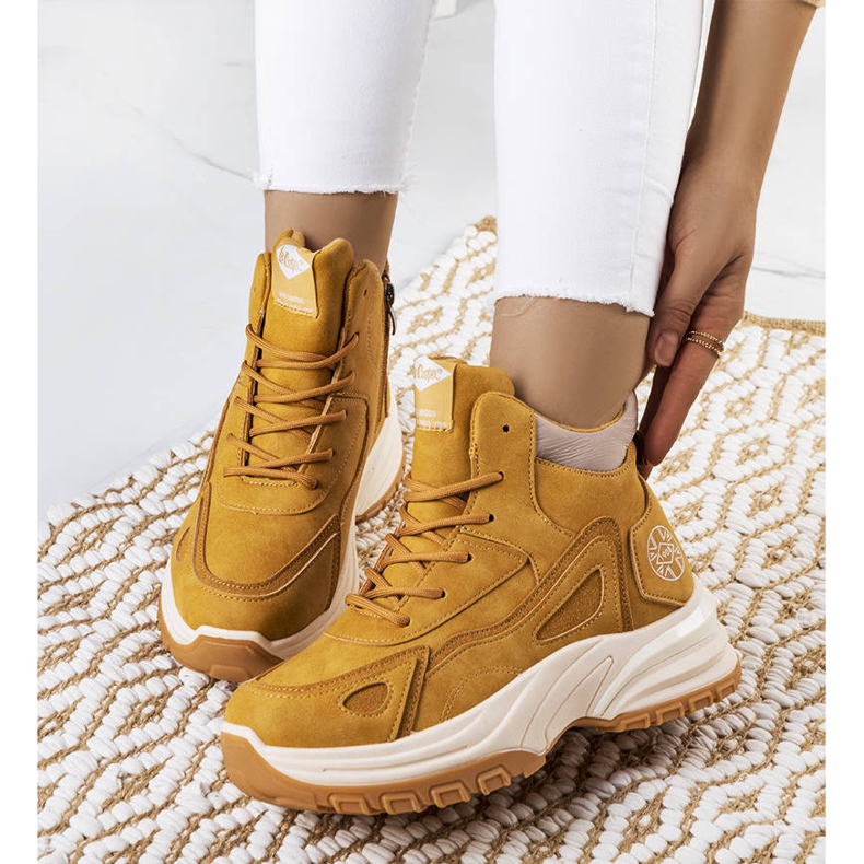 Isolierte Kamelstiefel LCJ-22-44-1354L Lee Cooper braun 1