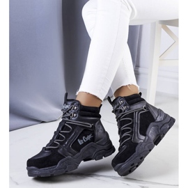 Schwarze isolierte Stiefel LCJ-22-31-1441L Lee Cooper 1