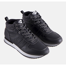 Lee Cooper Schwarze isolierte Stiefel LCJ-22-31-1460 1