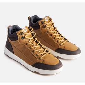 Lee Cooper Braune isolierte Turnschuhe LCJ-22-31-1455M 1