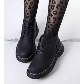 PA1 Schwarze isolierte Stiefel von Savino 1