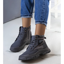 BM Fordla grau isolierte Stiefel 1