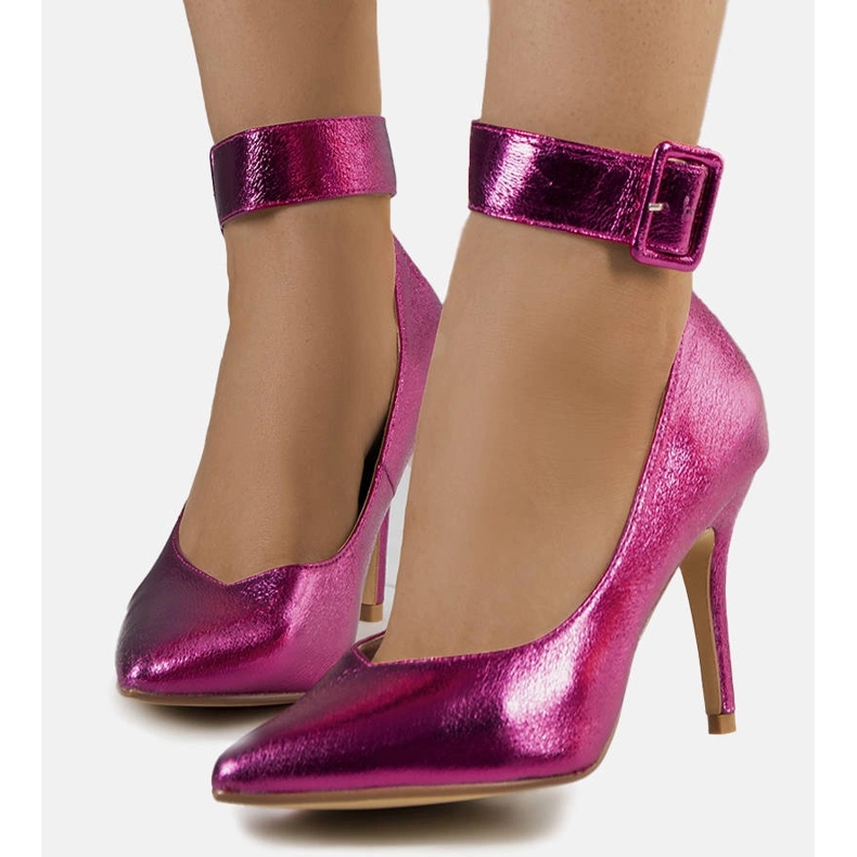 Janin-Heels in Rosa-Metallic mehrfarbig 1