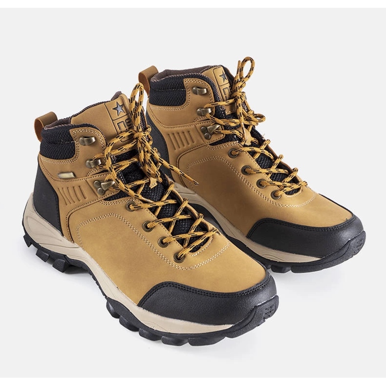 Braune isolierte Herrenstiefel von Tervo schwarz 1