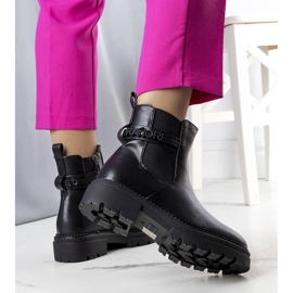 Schwarze isolierte Stiefel von Sanso 2