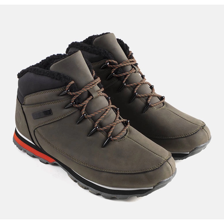 Grüne isolierte Stiefel von Jemma 1