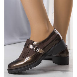 PA1 Braune Lacklederschuhe von Eliers 1