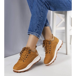 Braune isolierte Damenstiefel von Durani 2