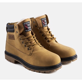 BM Braune isolierte Herrenstiefel von Snell 1