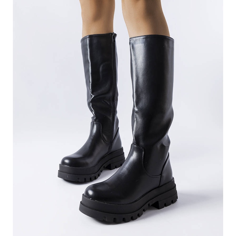 Schwarze isolierte Stiefel von Stanis 1