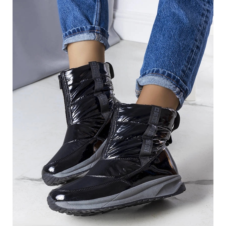 Big Star schwarze Schneestiefel KK274392 1