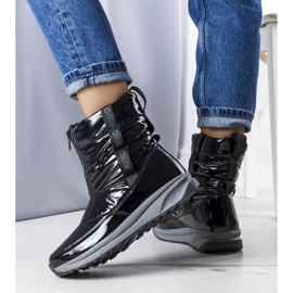 Big Star schwarze Schneestiefel KK274392 2