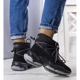 Big Star schwarze Schneestiefel KK274274 2