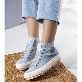 Blaue isolierte Turnschuhe Big Star EE274115 1