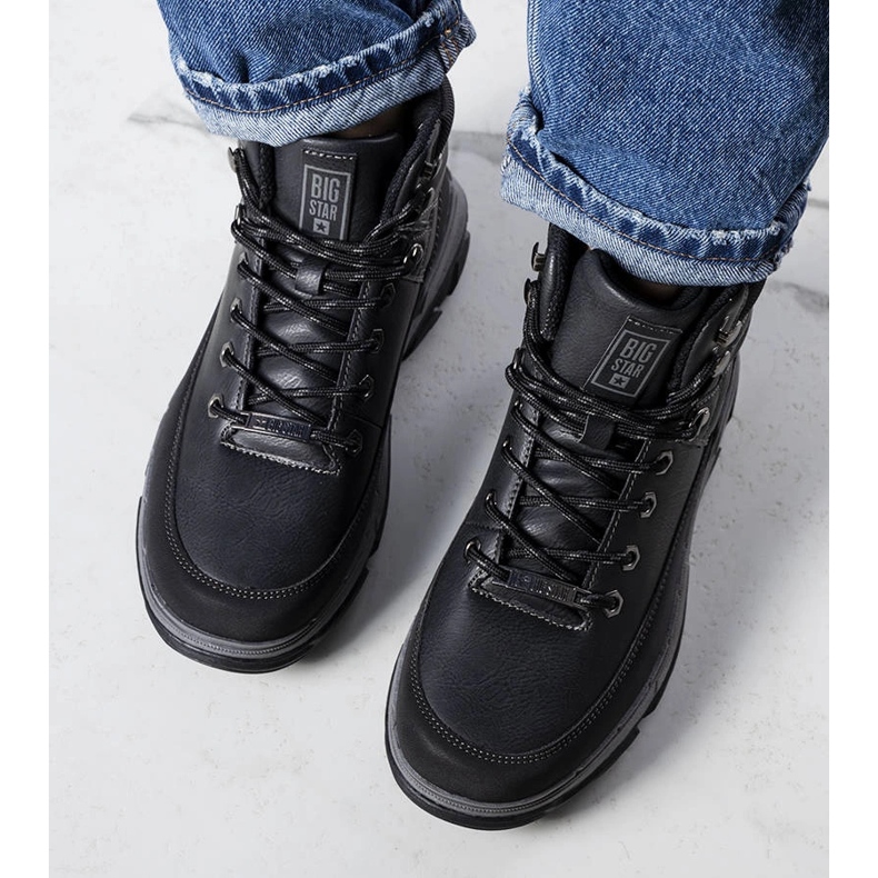 Big Star schwarze Stiefel KK274222 1