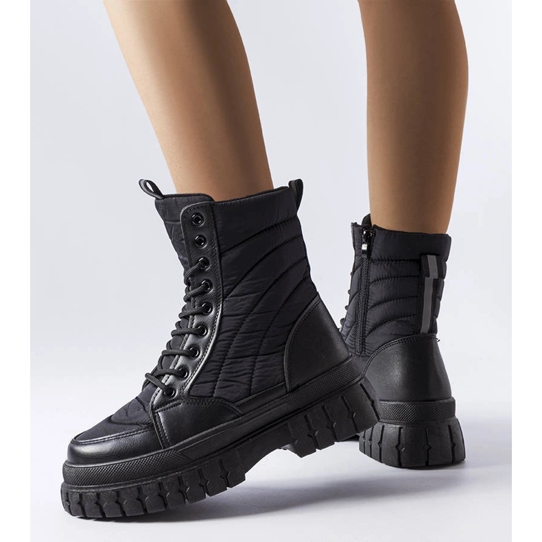 Collin schwarz isolierte Schneestiefel 1