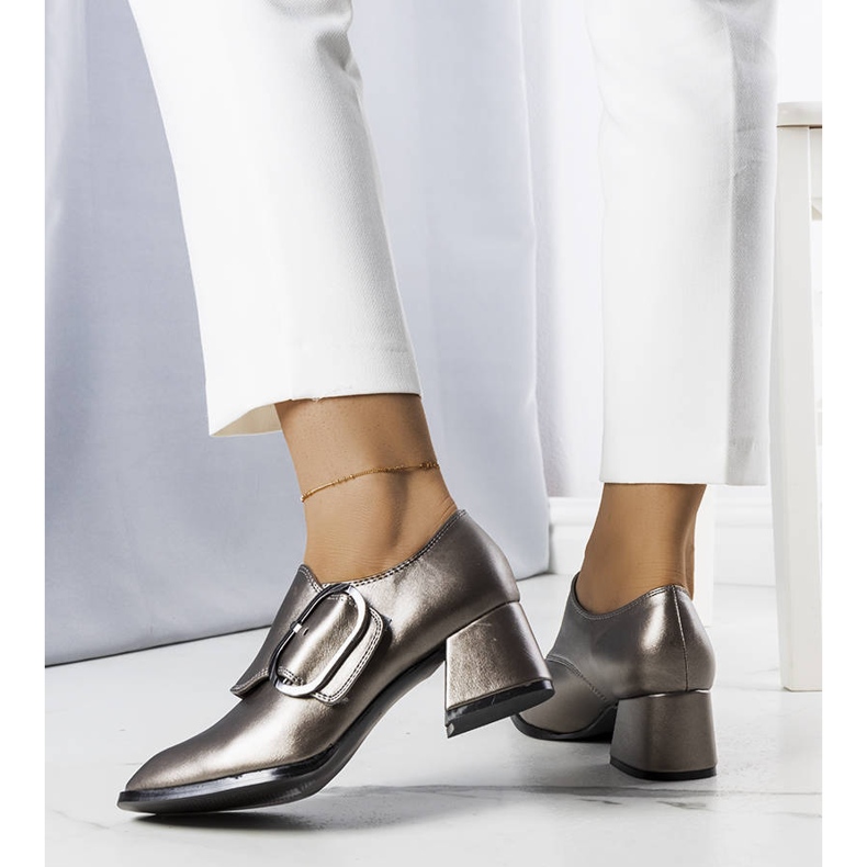 PA1 Graue Pumps von Ailani silber- 2