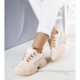 Mindy beige Turnschuhe 1
