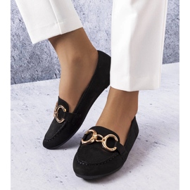 Pitre schwarze klassische Loafer 1