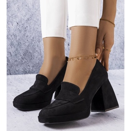 Vinceza Schwarze High Heels von Vincez 2