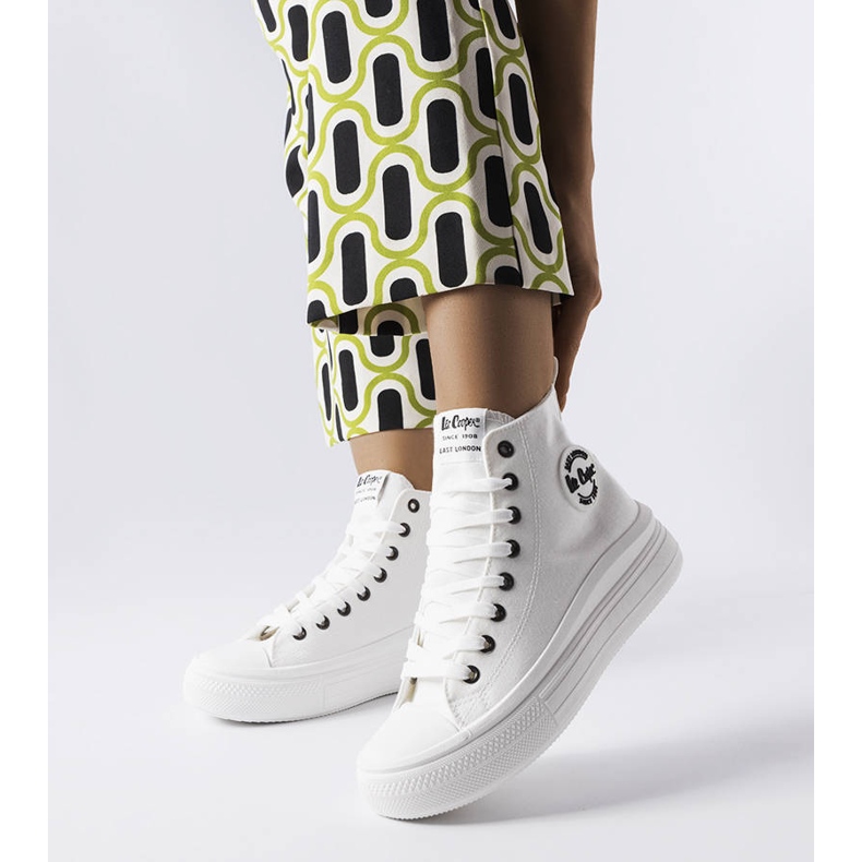 Lee Cooper LCW-23-44-1627L weiße Turnschuhe 1