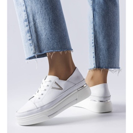 Vinceza Weiße Turnschuhe von Vincez 2