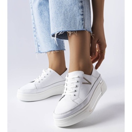 Vinceza Weiße Turnschuhe von Vincez 1