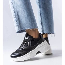 Schwarze Damensneaker von Séguin 1