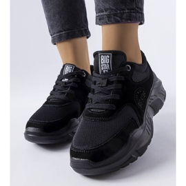 Big Star JJ274A113 schwarze Turnschuhe 1