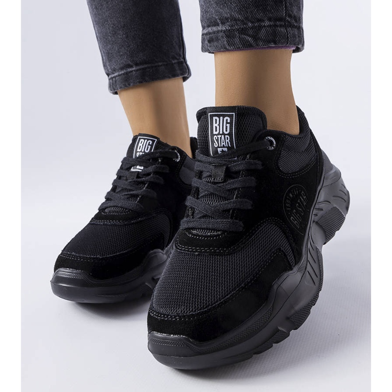 Big Star JJ274A113 schwarze Turnschuhe 1