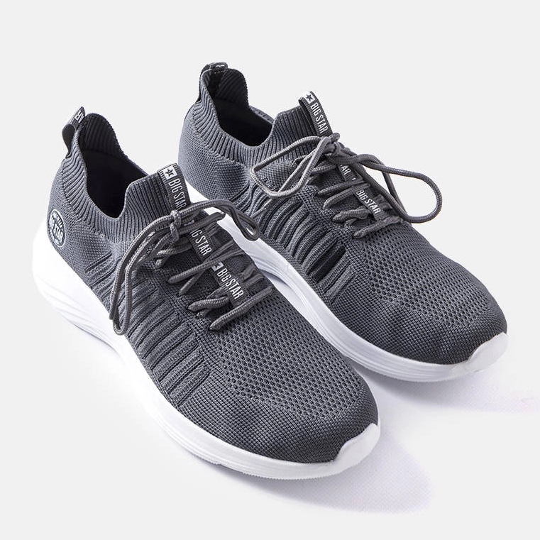 Graue Big Star-Sneaker für Herren JJ174290 1