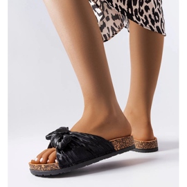 Schwarze Slider mit Schleife von Duplanty 1