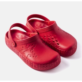 Big Star II175004 rote Hausschuhe 1