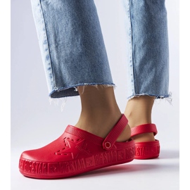 Big Star II275004 rote Hausschuhe 2