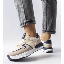 Beige Sportschuhe von Lothair 1