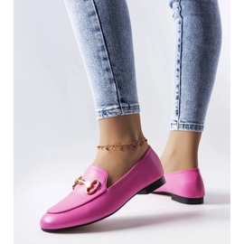 Pinke Loafer mit Philip-Schnalle rosa 1