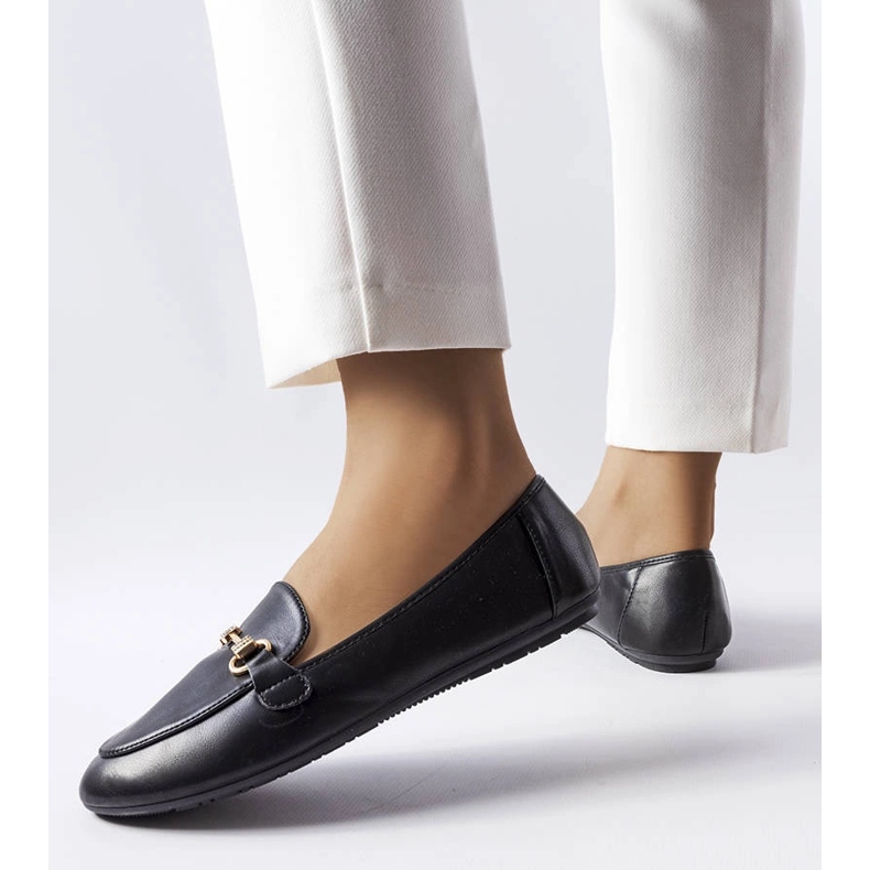 Schwarze verzierte Loafer von Lejeune 1