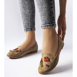 Hillcrest dekorative Ballerinas in Grün 1