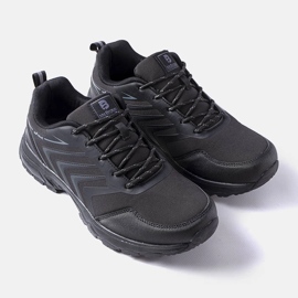 McBraun Schwarze Wanderstiefel von Douffet 1