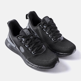 Schwarze Sportschuhe Big Star LL174103 1