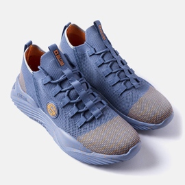 Blaue Big Star-Sneaker für Herren LL174280 2