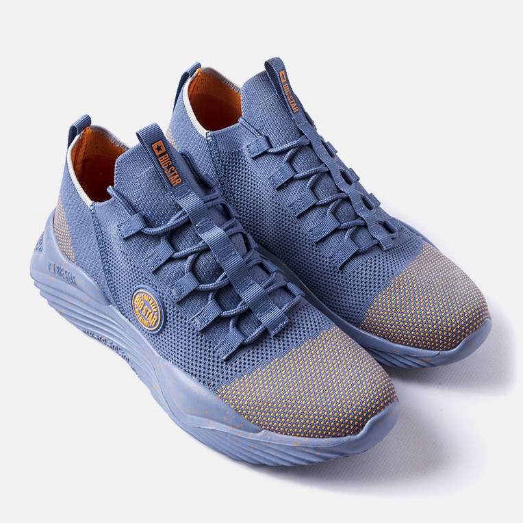 Blaue Big Star-Sneaker für Herren LL174280 2