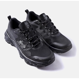 Schwarze Big Star Trekkingschuhe LL174127 1