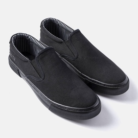 Schwarze Slip-On-Sneaker Big Star LL1742066 1