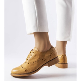 Braune Schuhe LS5379 Taupe 1