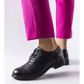 Schwarze Schuhe LS5379 Schwarz 1