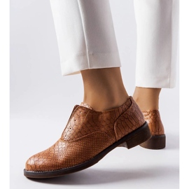 Braune Schuhe LS5379 Taupe 1