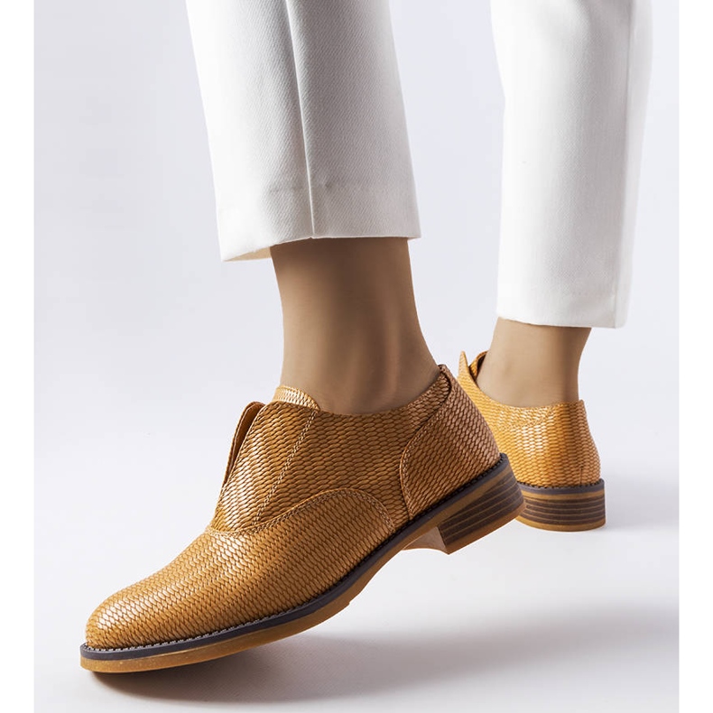 Hellbraune Schuhe LS5379 Taupe 1